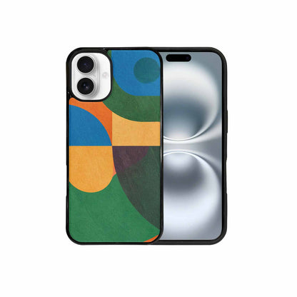 iPhone 16 Plus Case — 1990s Memphis Art Pattern, Unique Phone Case Design