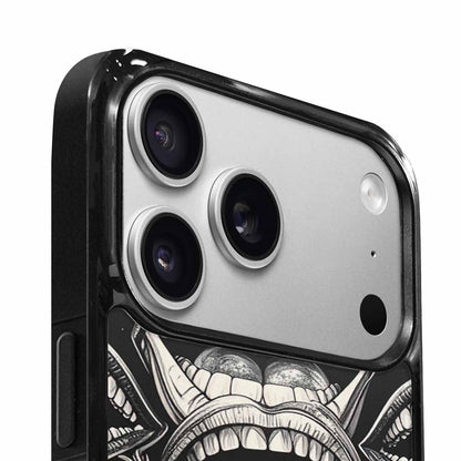 iPhone 17 Pro Case — Googly Cartoon Mouths Cartoon Cute, Personalized Phone Case