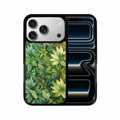 iPhone 17 Pro Case — Small Seven Point Palmate Leaf Floral, Custom Art Phone Cover