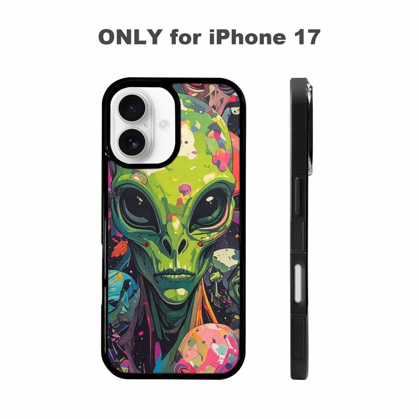 iPhone 17 Case — Aliens Camo Aliens Alien Scifi, Original Design Phone Case