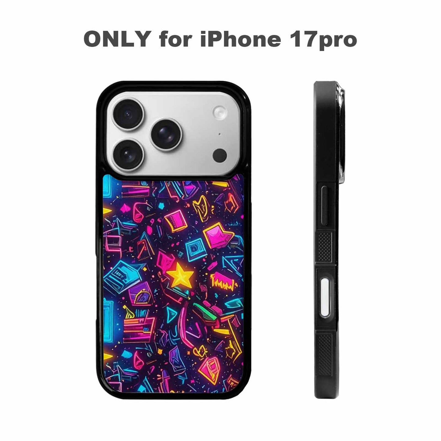 iPhone 17 Pro Case — Retro Motif Retro Motifs Pattern Retro, Custom Made Phone Cover