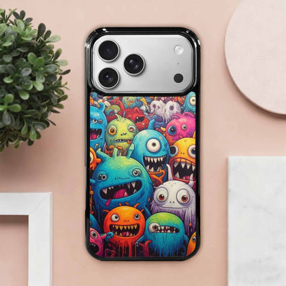 iPhone 17 Pro Max Case — Monsters (general) Cartoon Monsters Cartoon Cute, Personalized Phone Case