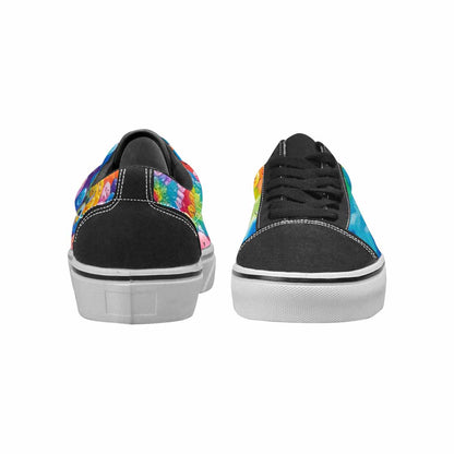 WOMEN'S Smiley Facessmiley Faces  Lace-Up Canvas Aesthetic Shoes