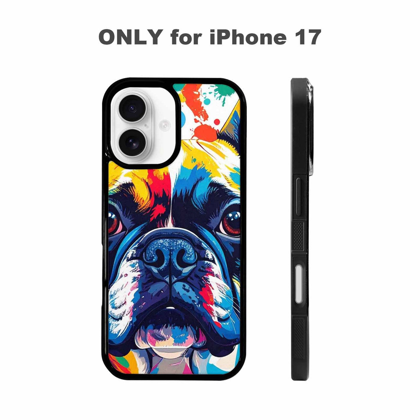 iPhone 17 Case — French Bulldog Pop Art Original Art, Unique Phone Case Design
