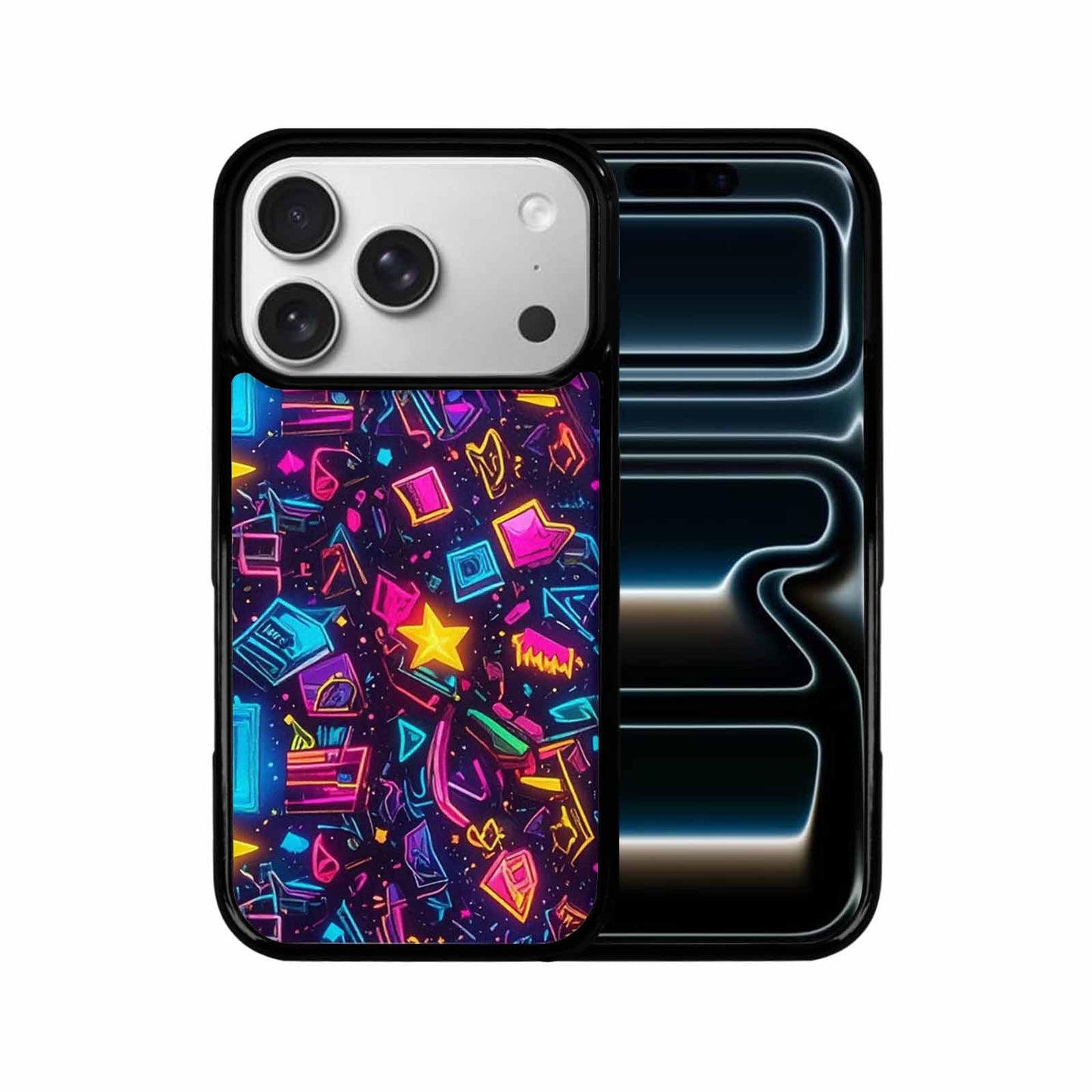 iPhone 17 Pro Case — Retro Motif Retro Motifs Retro Vintage, Unique Phone Case Design