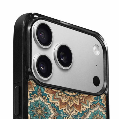 iPhone 17 Pro Max Case — Small Mandala Pattern, Randomly Floral, Custom Art Phone Cover