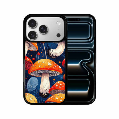 iPhone 17 Pro Case — Vivid Winter Mushroom Seamless Cartoon Cute, Custom Made Phone Cover