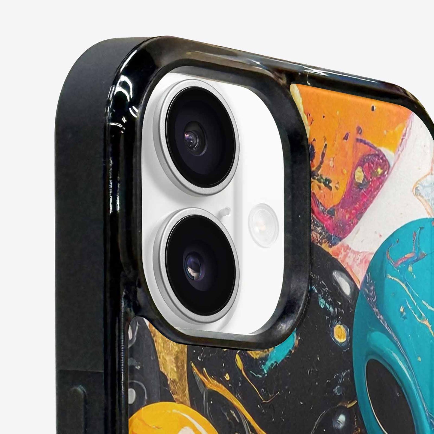 iPhone 16 Case — Aliens Marblealiens Pattern, Custom Print Case Cover