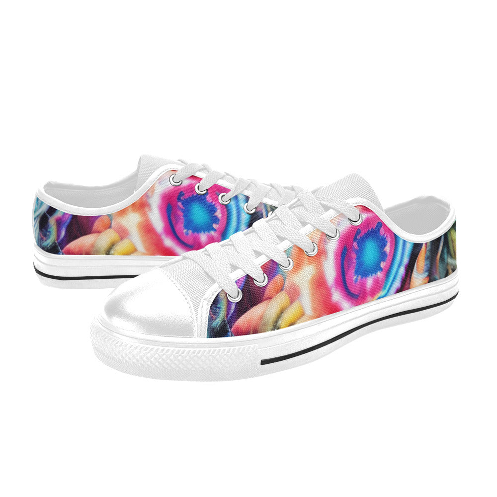 WOMEN'S Cc Tie Dye Woman Canvas Grunge Shoes