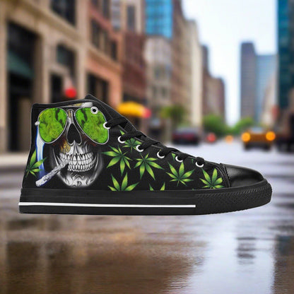 Monarch Jewel Rich Vivid MEN Bold Art - Freaky Shoes | Custom Art Sneakers