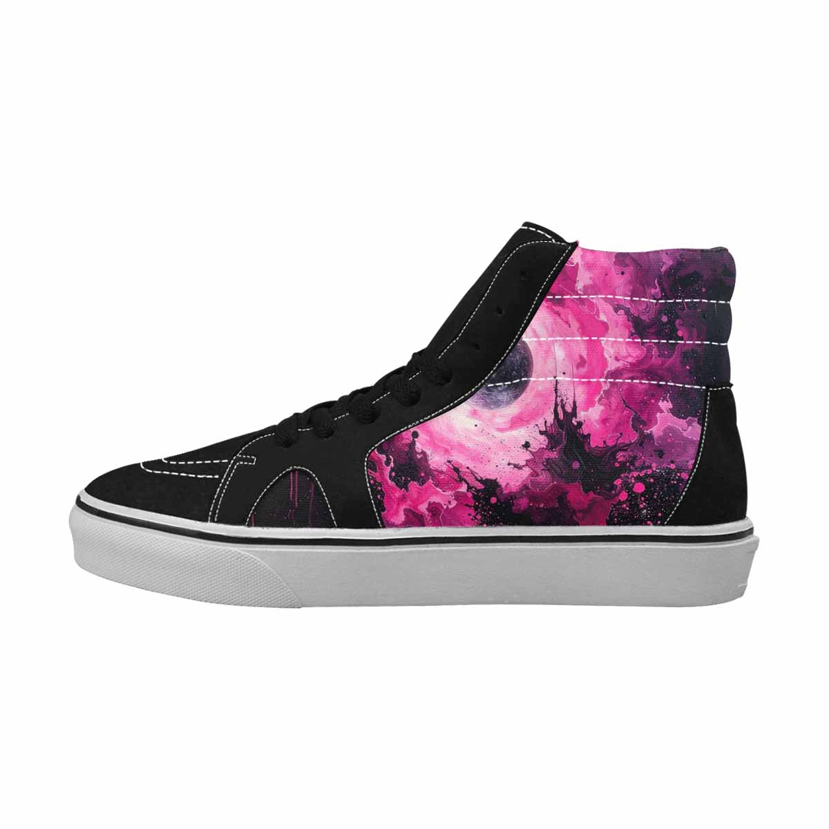 MEN'S Galaxy Nebula High Top Canvas Dreamlike Custom Shoes
