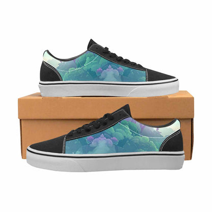 WOMEN'S Surrealist Dreamscape Canvas Lace-Up Y2K Shoes