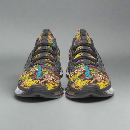 Egyptian Earthy Brown Custom UNISEX Bold Art - Freaky Shoes | Custom Art Sneakers