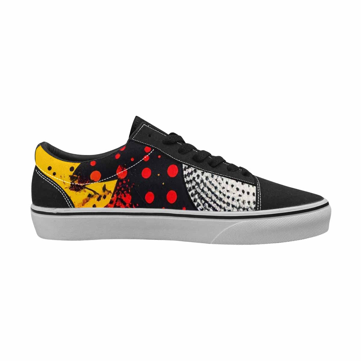 WOMEN'S Comic Book Halftone Canvas Lace-Up Y2K Shoes