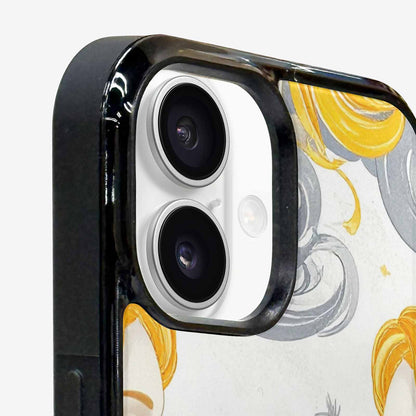 iPhone 16 Case — Gemini Twins Zodiac Pattern Seamless Repeat, Unique Phone Case Design