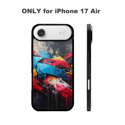 iPhone 17 Air Case — Seamless Repeating Pattern Of Overlapping Camo, Custom Designed Case Cover