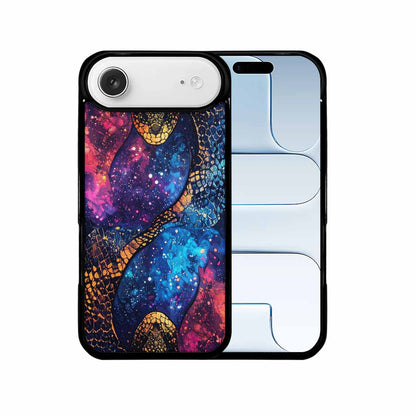 iPhone 17 Air Case — Snake Print Galaxy Seamless Pattern Animal, Custom Phone Case
