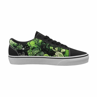 WOMEN'S Sea Creature Burst Lace-Up Canvas Neon Fantasy Shoes