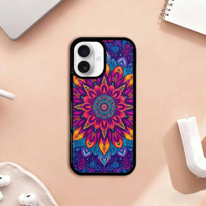iPhone 17 Case — Tie Dye Mandala Tie Dye, Custom Designed Case Cover