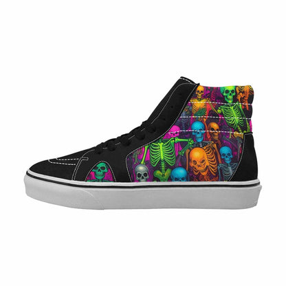 MEN'S More Overlapping Ontop Each High Top Canvas Kaleidoscope Sneakers