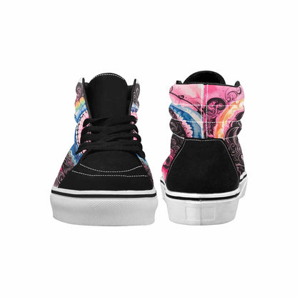MEN'S Tie High Top Canvas Dreamlike Custom Shoes