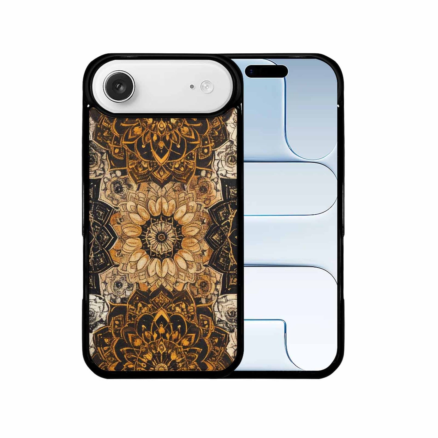 iPhone 17 Air Case — Small Mandala Pattern Randomly Varying Floral, Custom Print Case Cover
