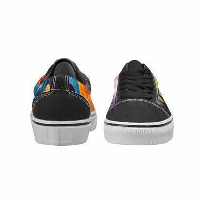 WOMEN'S Multi Lace-Up Canvas Dreamlike Custom Shoes