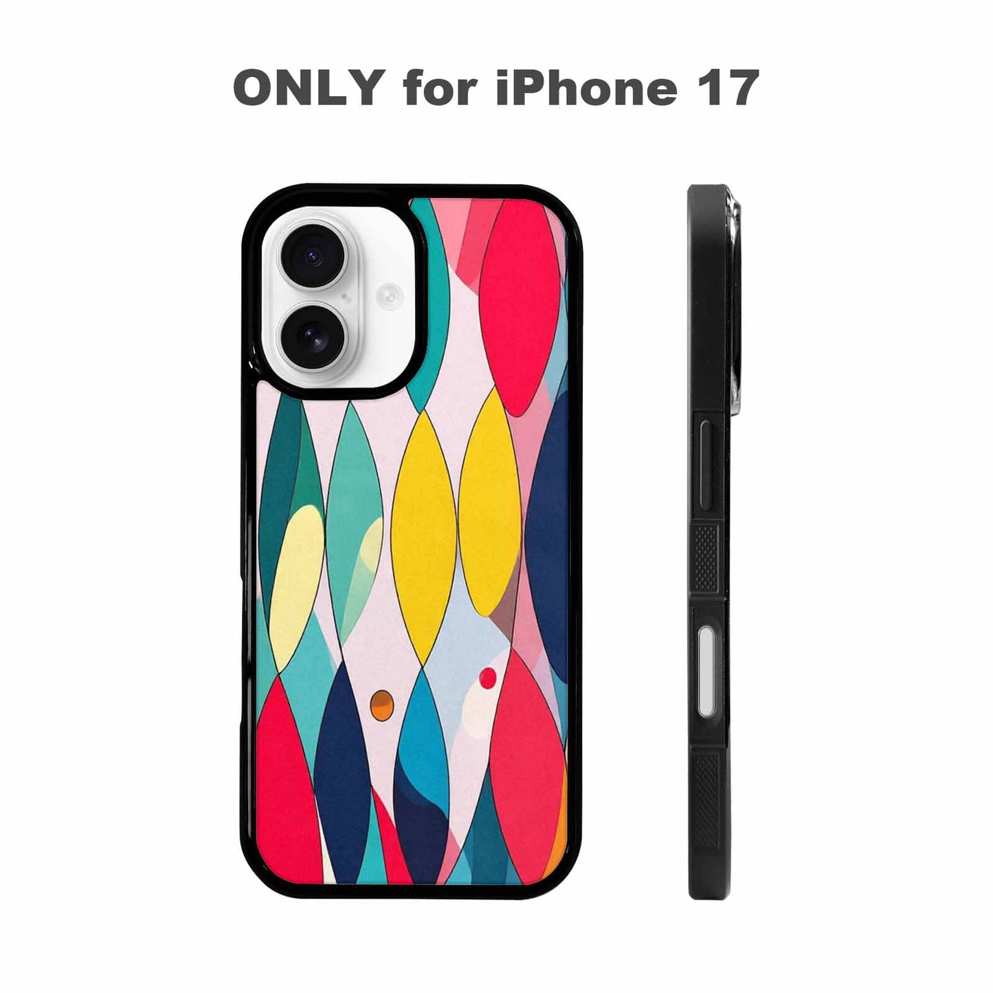 iPhone 17 Case — Mod Cartoon Art Pattern Cartoon Cute, Custom Printed Phone Case