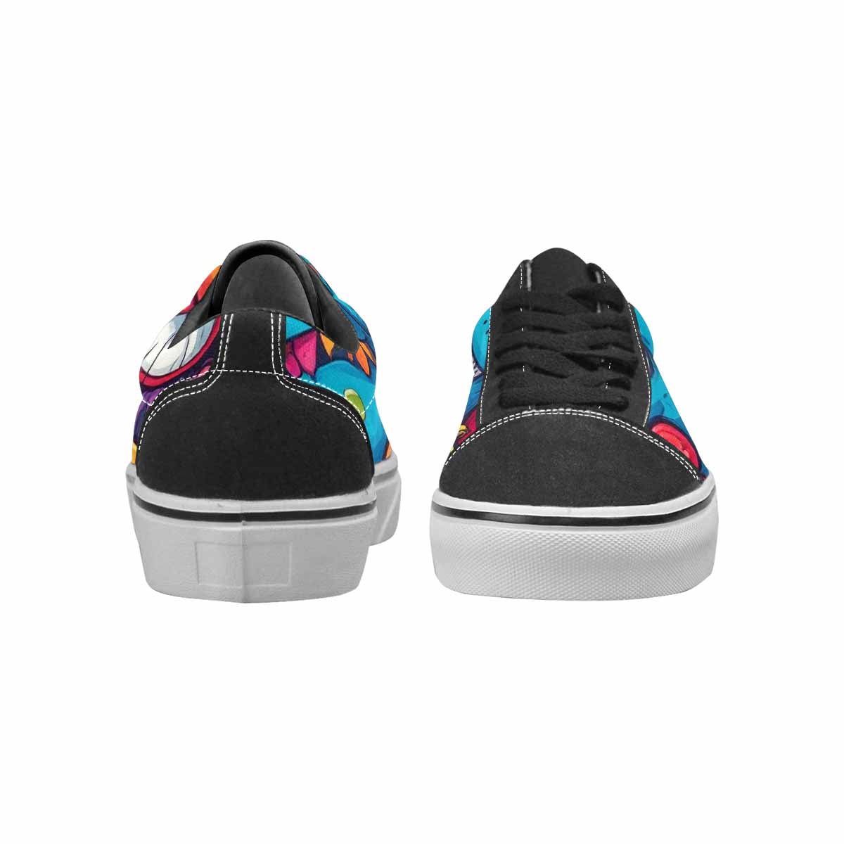 WOMEN'S Cartoon Monster Character Canvas Lace-Up Y2K Shoes