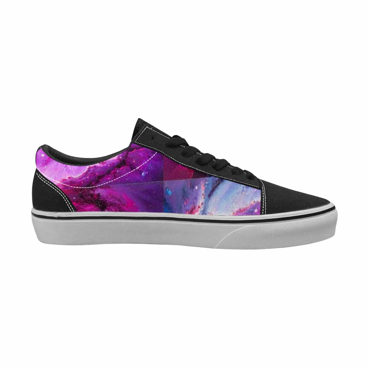 WOMEN'S Galaxy Nebula Galaxy Nebula Lace-Up Canvas Dreamcore Shoes
