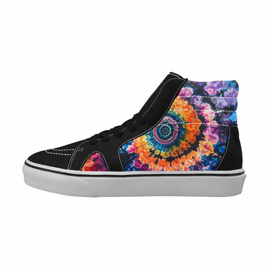 WOMEN'S Tie High Top Canvas Dark Academia Sneakers