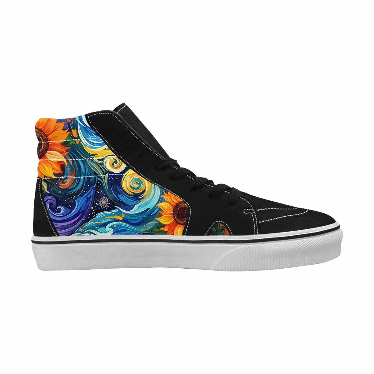 WOMEN'S Blend All Versions High Top Canvas Vivid Custom Shoes