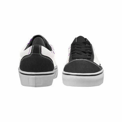 WOMEN'S Animal Print Lace-Up Canvas Grunge Custom Shoes