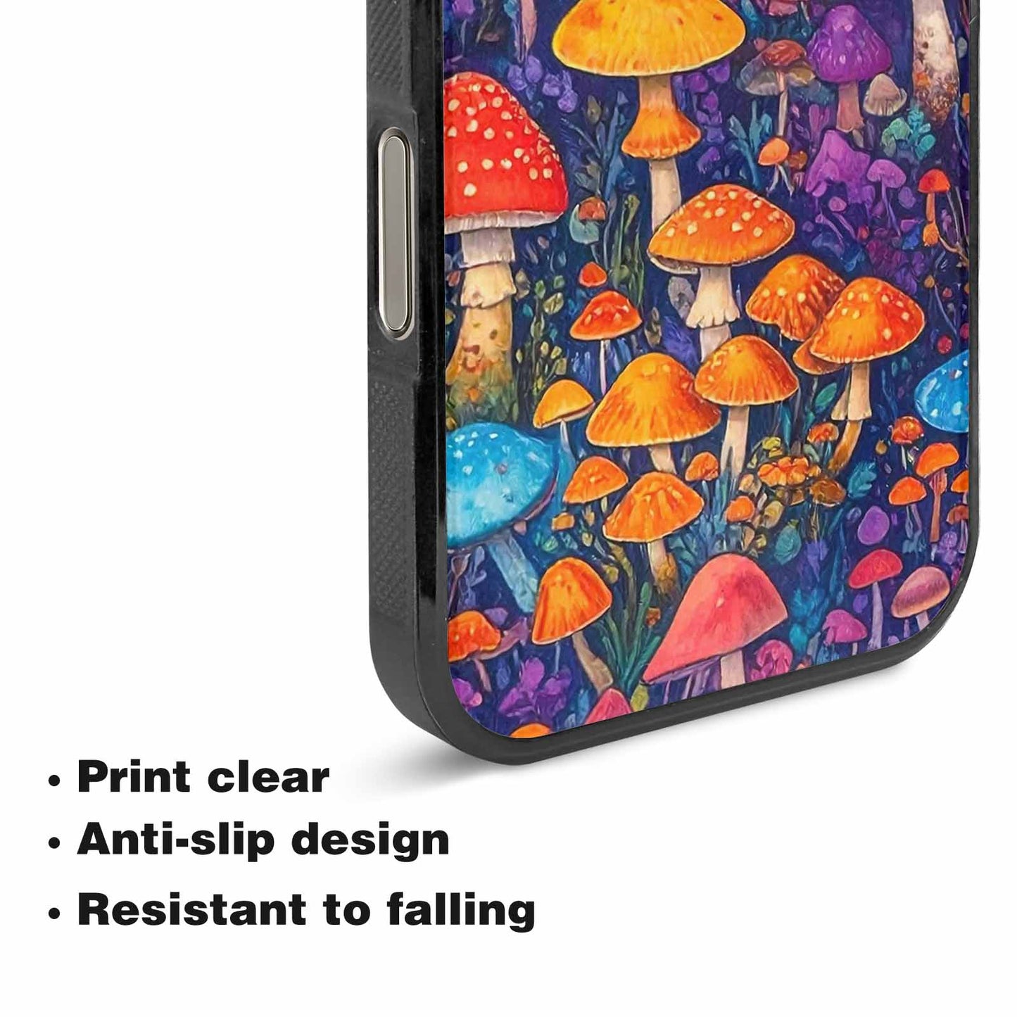 iPhone 16 Pro Max Case — Mushrooms General Mushrooms Pa, Custom Phone Case