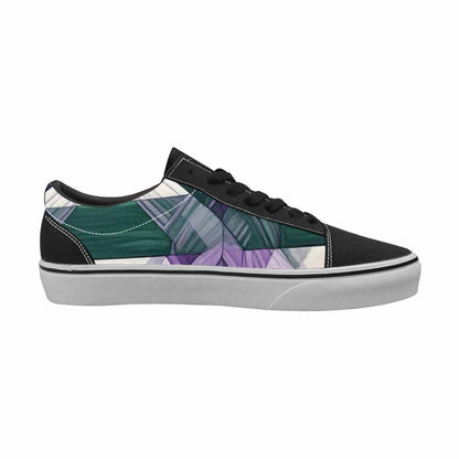 MEN'S Genderqueer Flag Color Canvas Lace-Up Vivid Sneakers