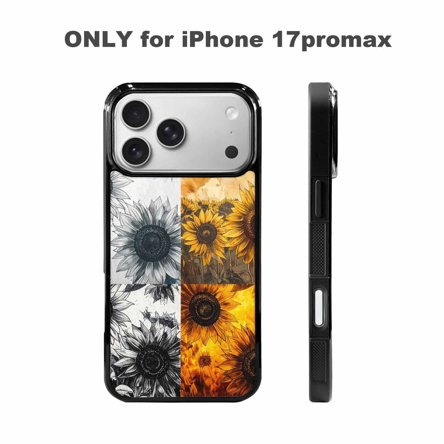 iPhone 17 Pro Max Case — Blend Melt Them Together Floral, Custom Made Phone Cover