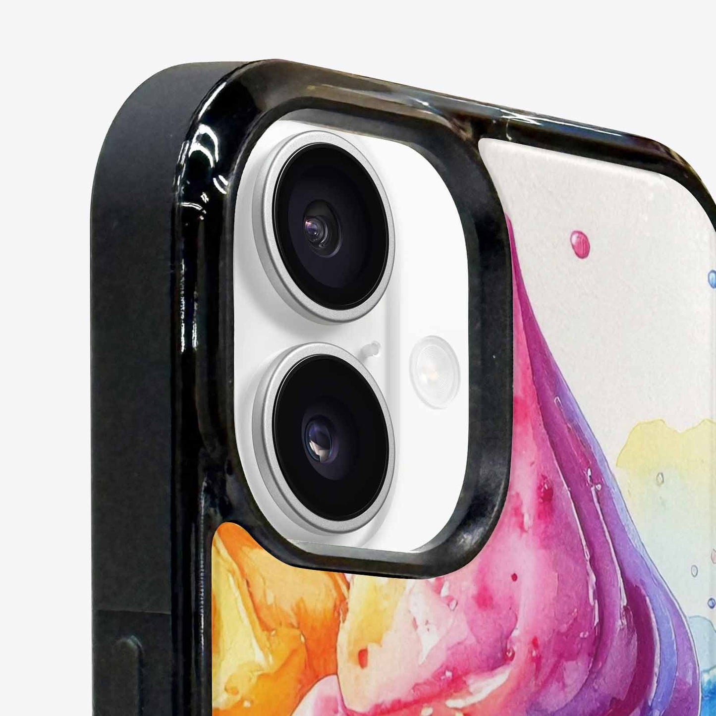 iPhone 16 Plus Case — Melting Icecream Collage Custom Personalized Phone, Custom Art Phone Cover