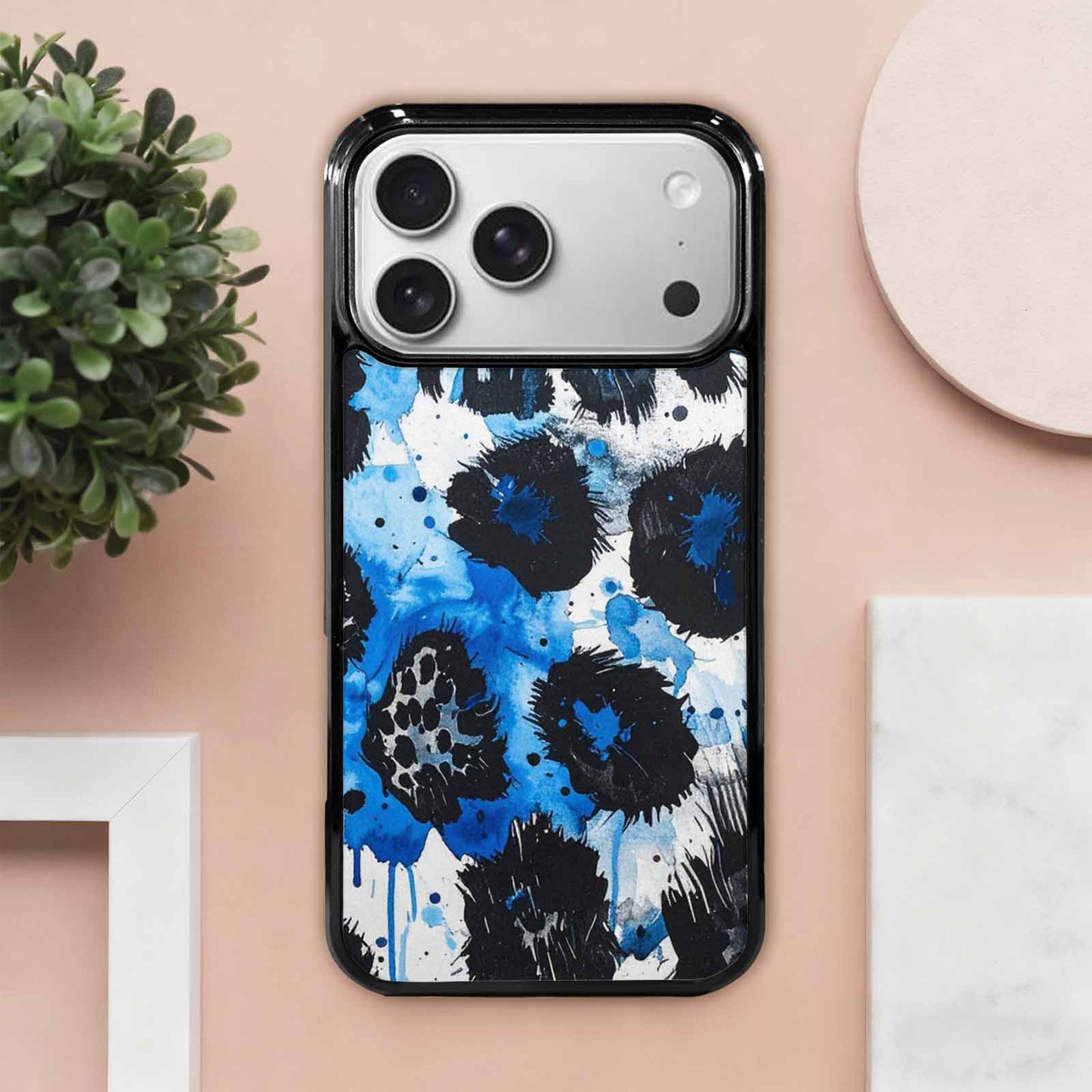 iPhone 17 Pro Max Case — Animal Print Black &amp; Animal Print, Custom Designed Case Cover