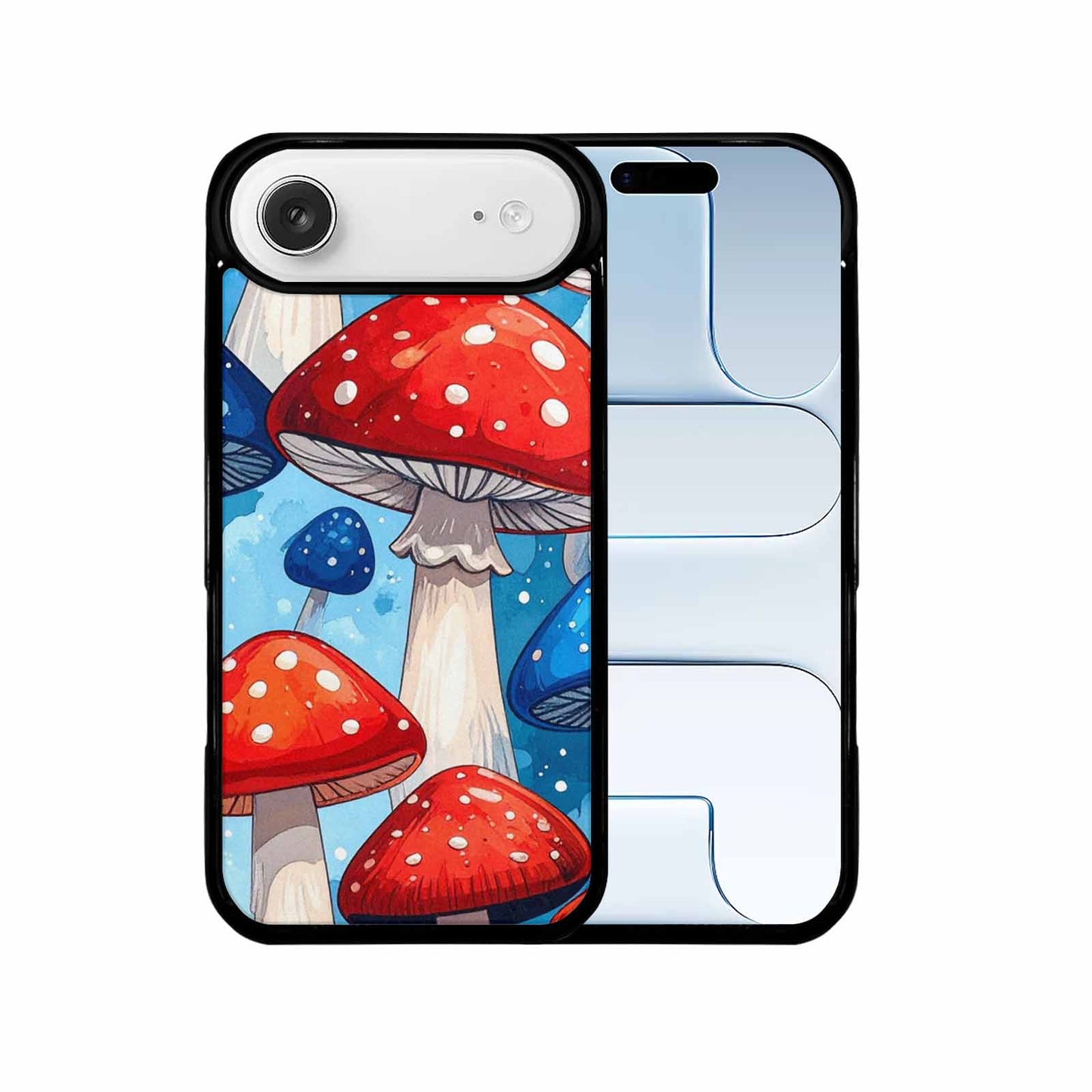 iPhone 17 Air Case — Vivid Winter Mushroom Seamless Cartoon Cute, Custom Print Case Cover