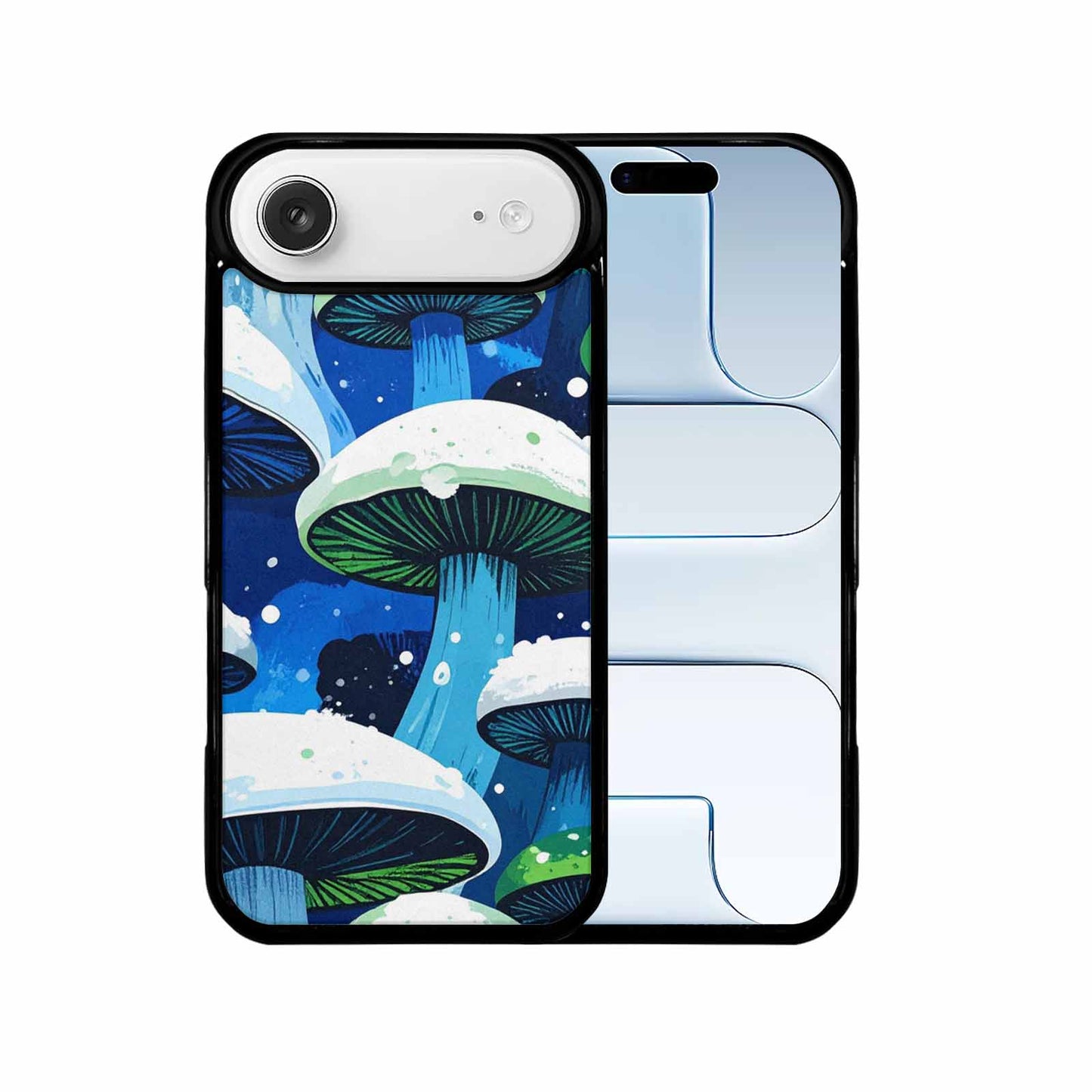 iPhone 17 Air Case — Vivid Winter Mushroom Seamless Cartoon Cute, Unique Phone Case Design