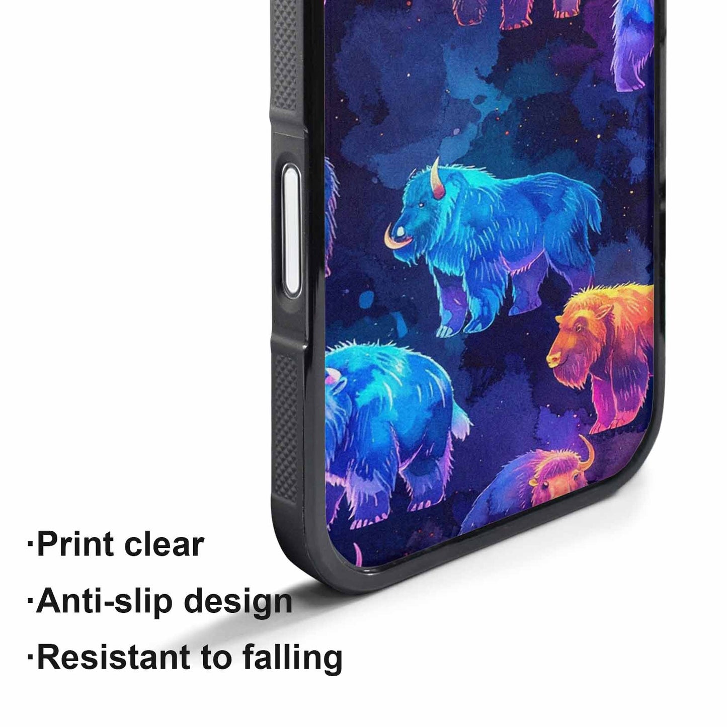 iPhone 17 Pro Max Case — Watercolor Cryptid Folklore Watercolor Abstract, Custom Made Phone Cover