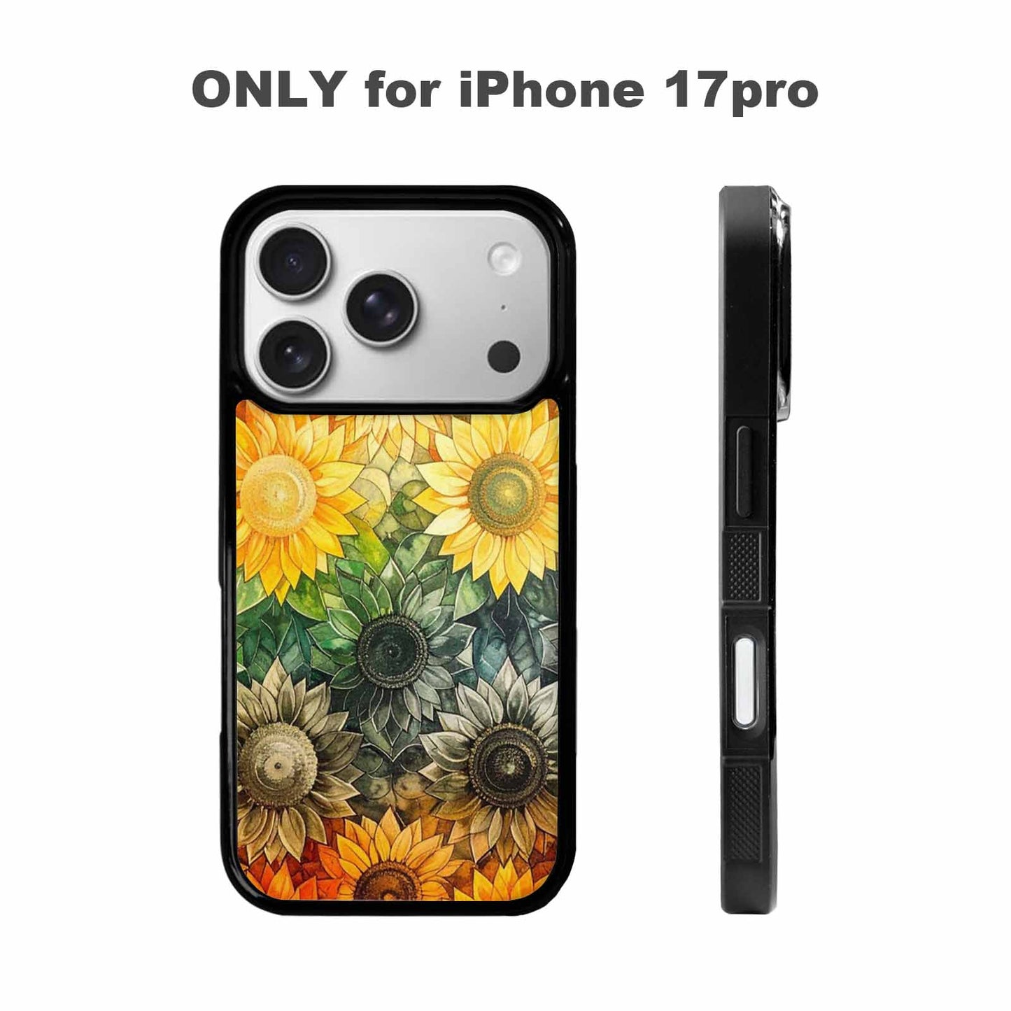 iPhone 17 Pro Case — Blend Melt Them Together Small Floral, Custom Designed Case Cover