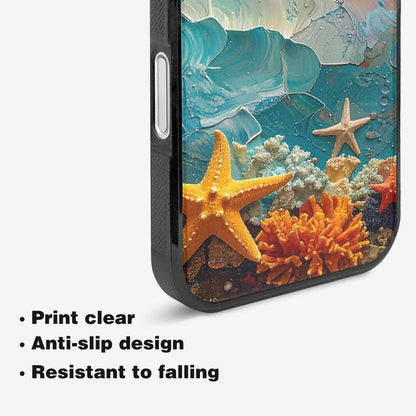 iPhone 16 Case — Starfish Cluster Starfish Cluster Pattern Hundreds, Custom Art Phone Cover