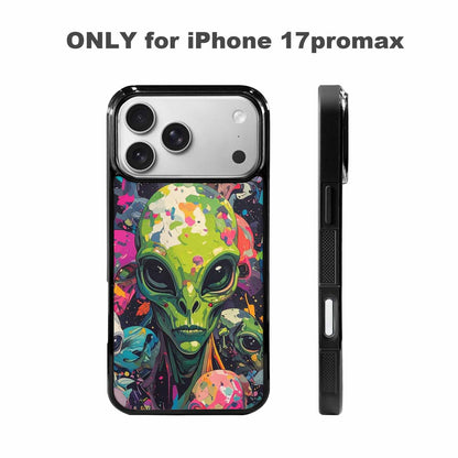 iPhone 17 Pro Max Case — Aliens Camo Aliens Alien Scifi, Custom Phone Case