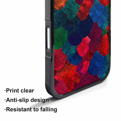 iPhone 17 Air Case — Dark Snake Print Original Art, Customized Protective Case