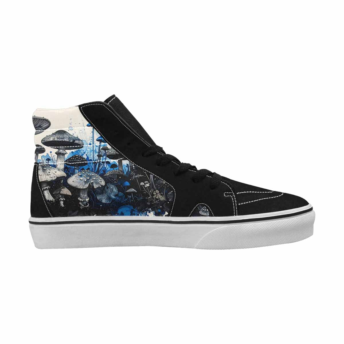 MEN'S Mushrooms (general) High Top Canvas Surreal Shoes