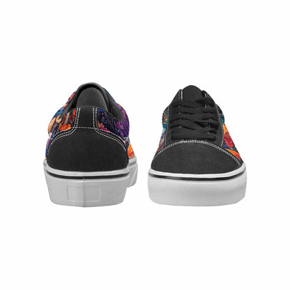WOMEN'S Mushrooms (general) Mushrooms Pa Lace-Up Canvas Aesthetic Shoes