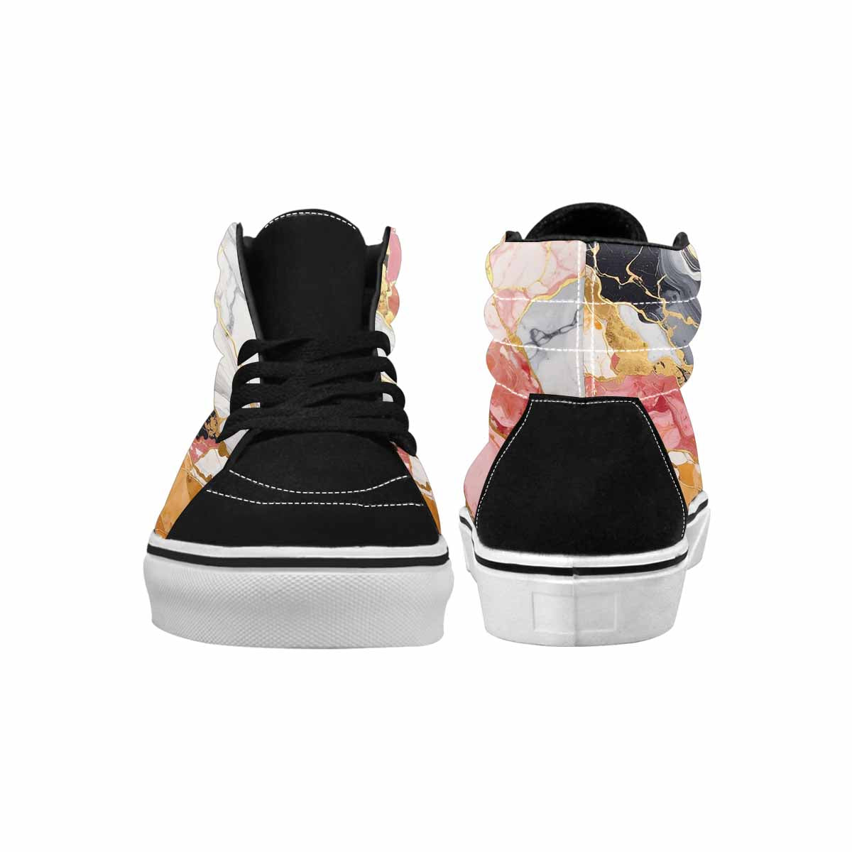 MEN'S Marble Vein High Top Canvas Surreal Shoes