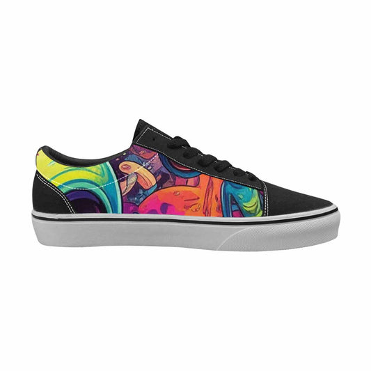 WOMEN'S Cartoon Alien Characters Canvas Lace-Up Dreamcore Shoes