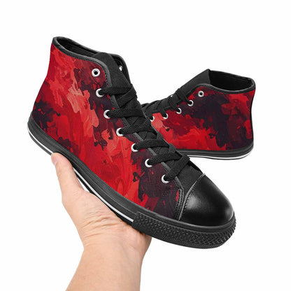 MEN'S Military Camouflage Blotch High Top Canvas Y2K Shoes